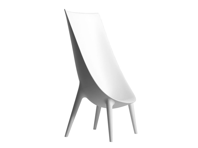 fauteuil dossier haut Out/In Driade de Philippe Starck location